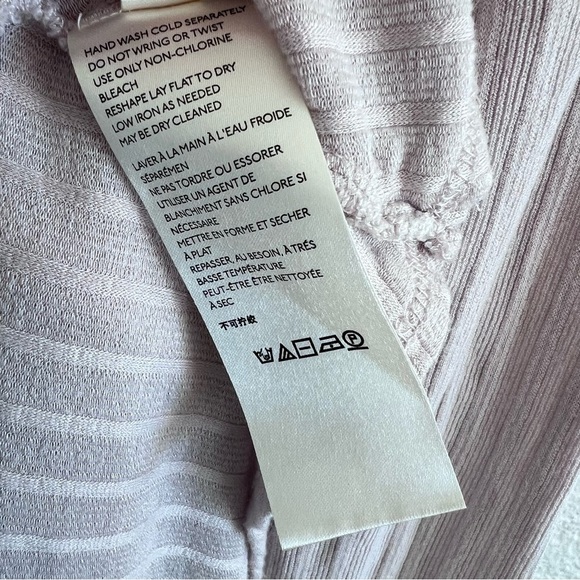 Free People Women’s Birdie Henley in Lilac - Picture 10 of 16